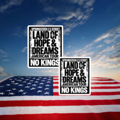 Land Of Hope and Dreams American Sticker