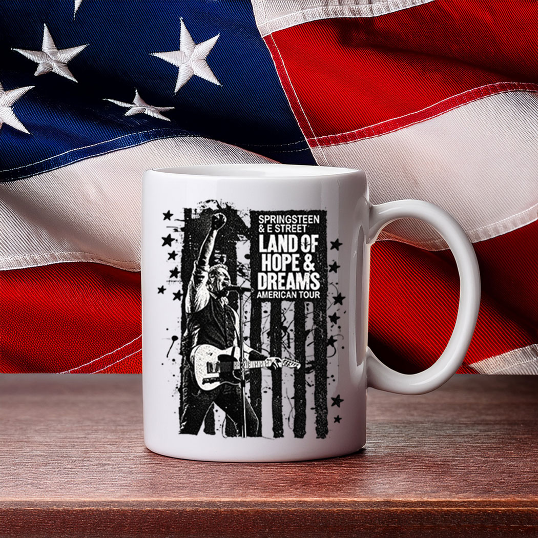 2026 Land Of Hope & Dreams American Tour Flag Mug