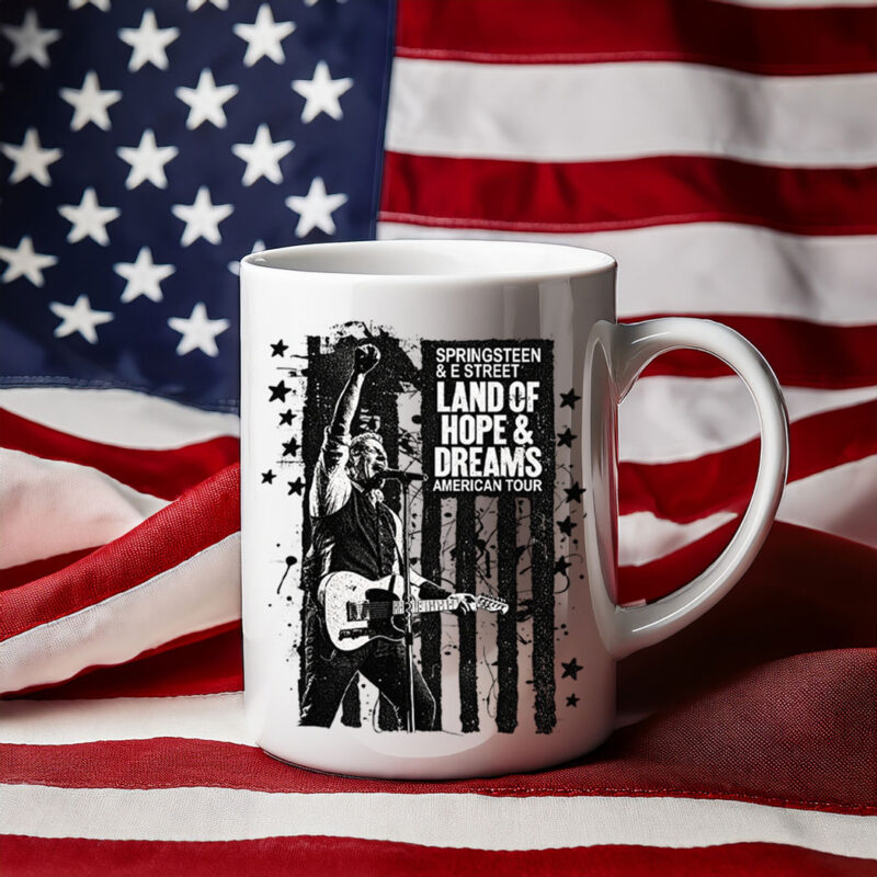 2026 Land Of Hope & Dreams American Tour Flag Mug