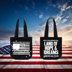 2026 Land Of Hope & Dreams American Tour Tote Bag