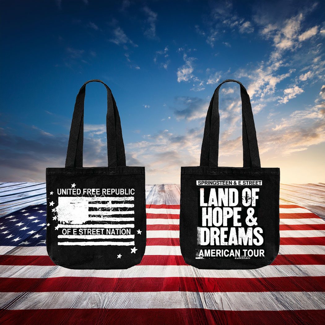 2026 Land Of Hope & Dreams American Tour Tote Bag