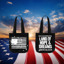 2026 Land Of Hope & Dreams American Tour Tote Bag