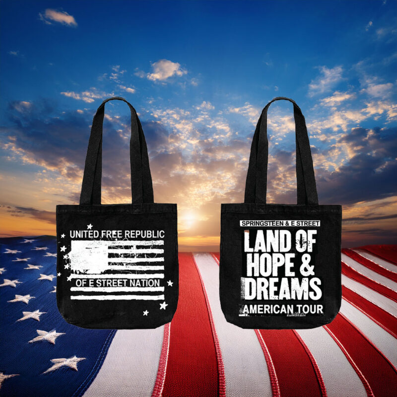 2026 Land Of Hope & Dreams American Tour Tote Bag