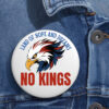 Land Of Hope And Dreams No Kings Patriotic Slogan Button