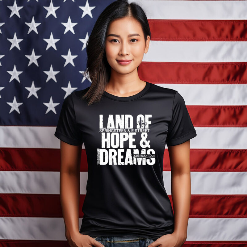 Land Of Hope & Dreams American Tour 2026 Announcement Shirts