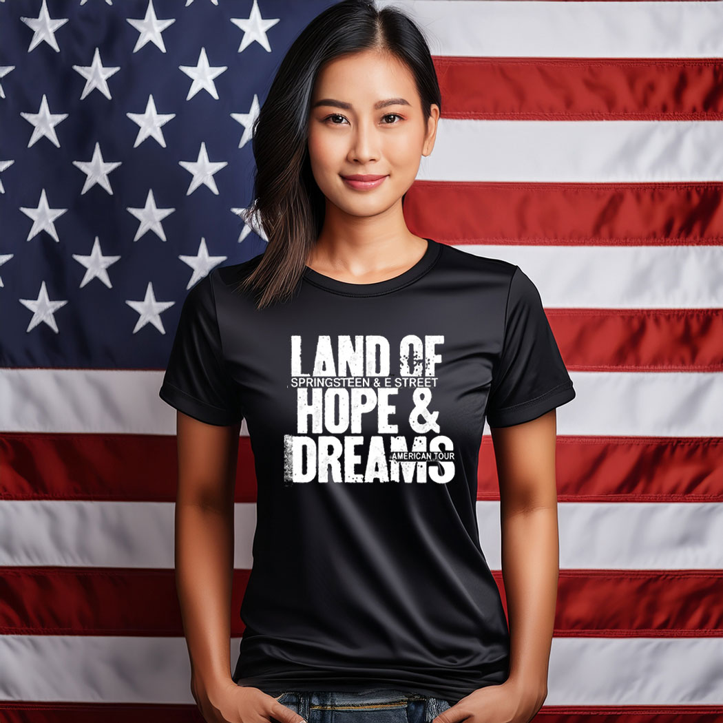 Land Of Hope & Dreams American Tour 2026 Announcement Shirts