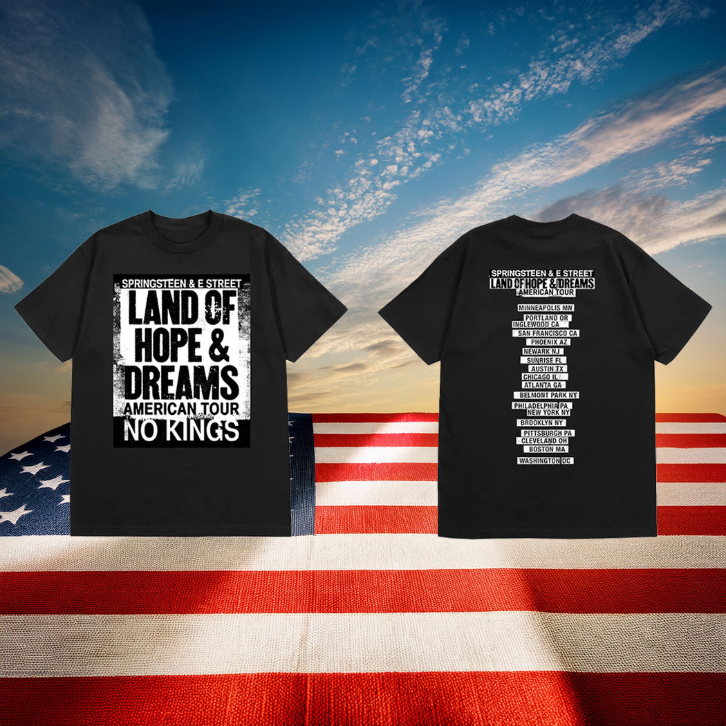 Land Of Hope & Dreams American Tour 2026 Shirt