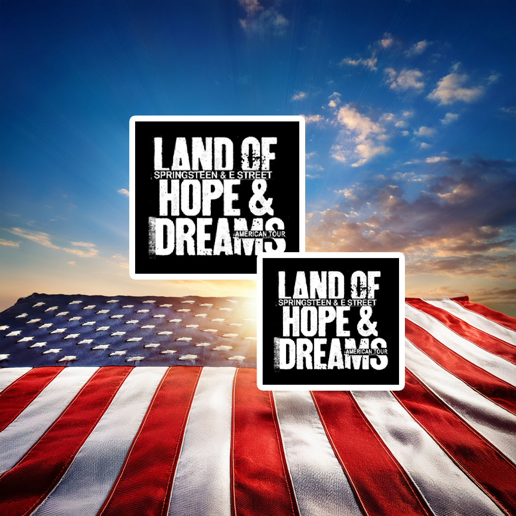 Land Of Hope & Dreams American Tour 2026 Sticker