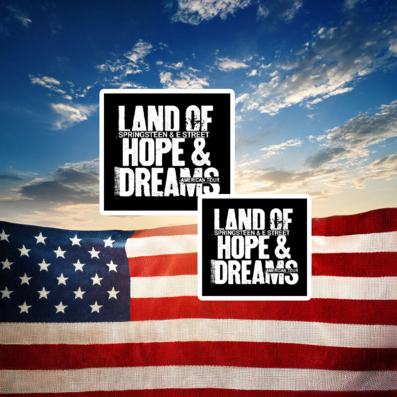 Land Of Hope & Dreams American Tour 2026 Sticker
