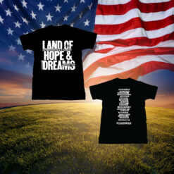 Land Of Hope & Dreams American Tour 2026 T-Shirt