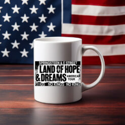 Land Of Hope & Dreams American Tour Announcement Mug