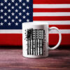 Land Of Hope & Dreams American Tour Flag Mug