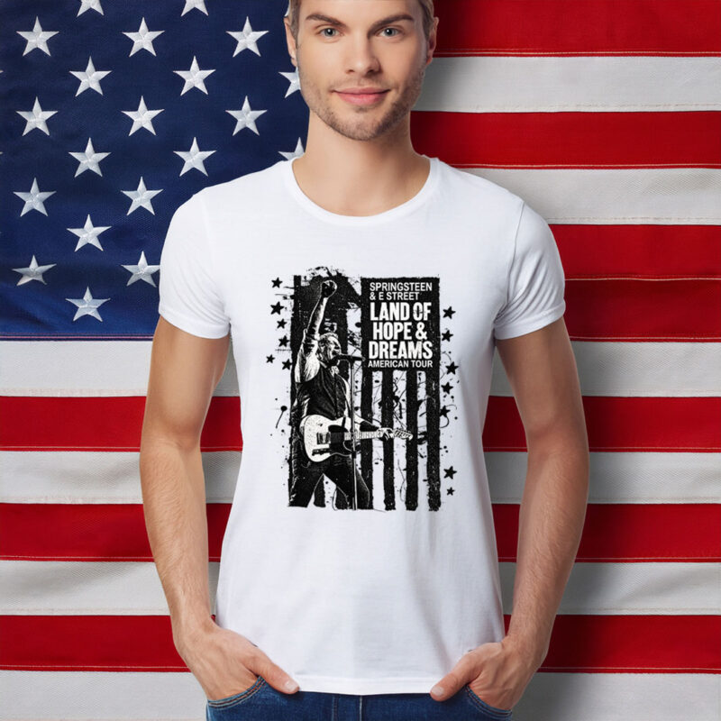 Land Of Hope & Dreams American Tour Flag Shirt