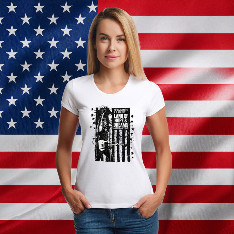 Land Of Hope & Dreams American Tour Flag Shirt