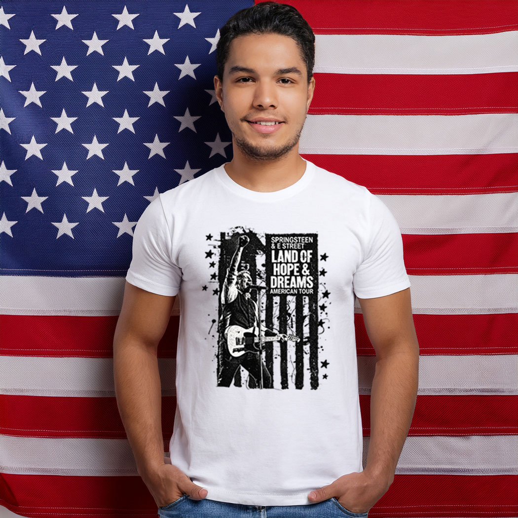 Land Of Hope & Dreams American Tour Flag Shirt