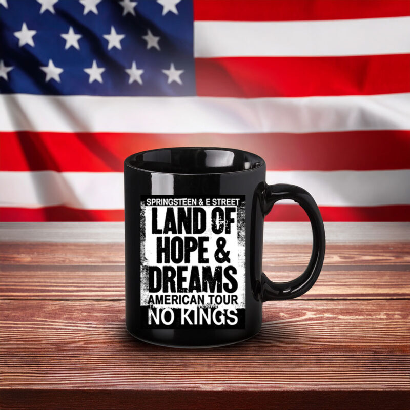 Land Of Hope & Dreams American Tour No Kings 2026 Mug