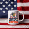 Land Of Hope & Dreams No Kings American Protest Mug