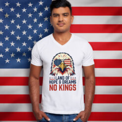 Land Of Hope & Dreams No Kings Vintage Eagle Shirt
