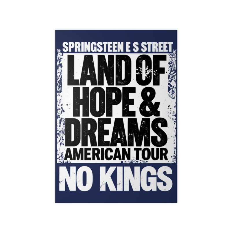 Land Of Hope and Dreams American 2026 Poster