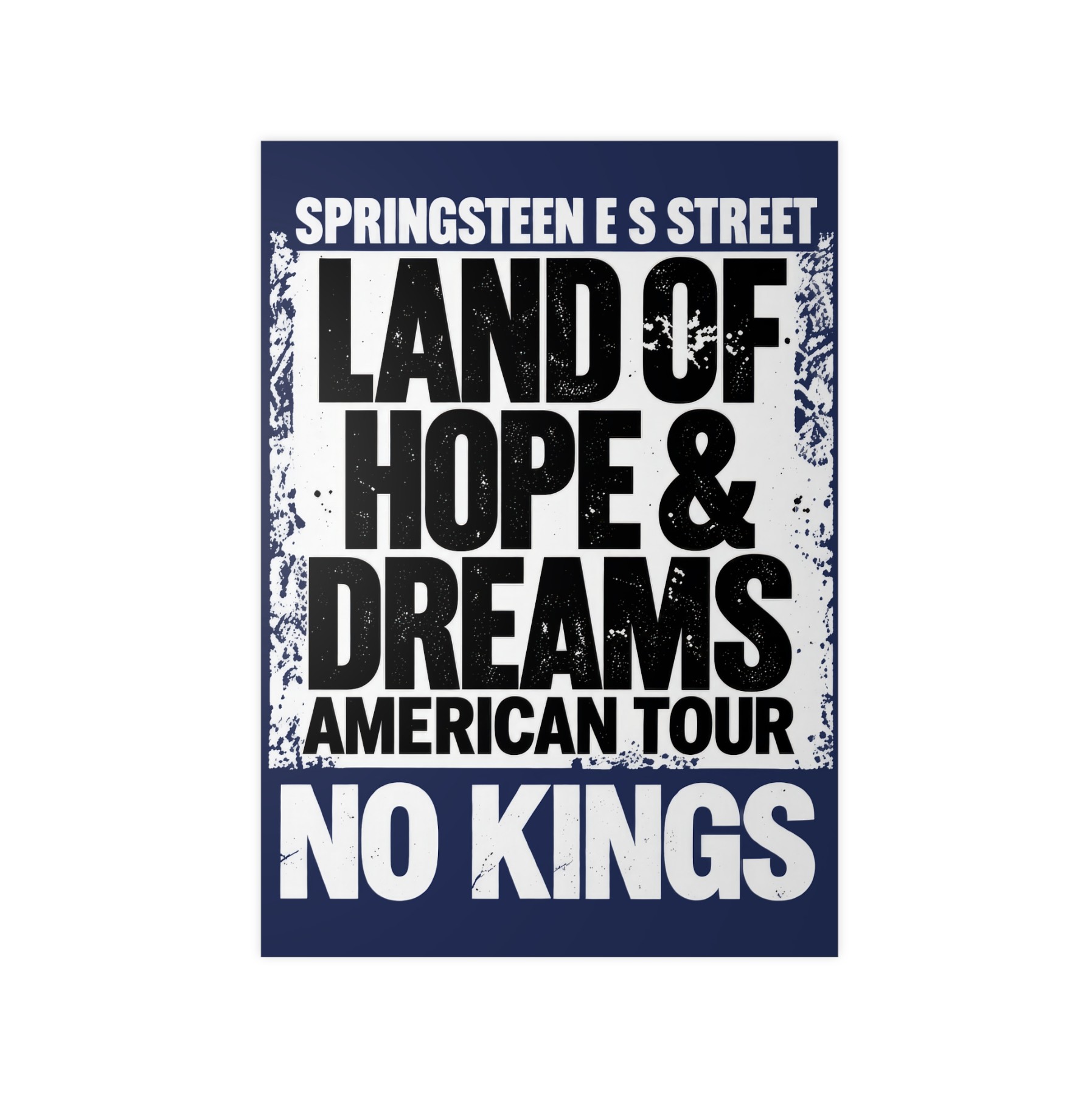 Land Of Hope and Dreams American 2026 Poster
