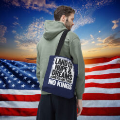 Land Of Hope and Dreams American 2026 Tote Bag