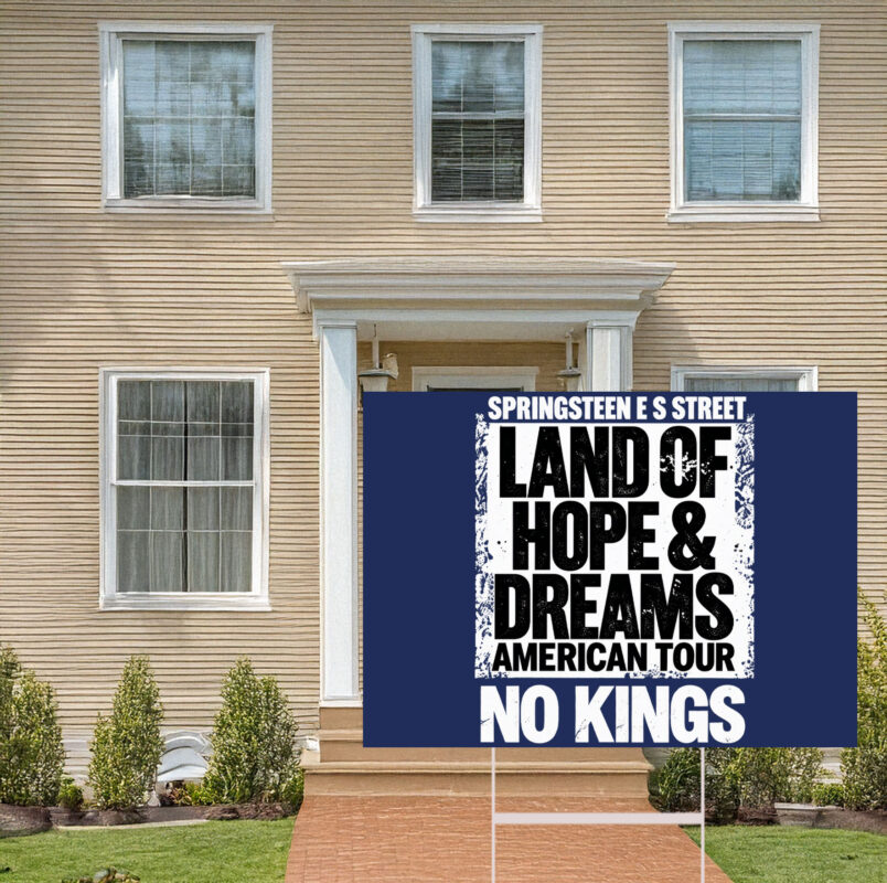 Land Of Hope and Dreams American 2026 Yard Sign
