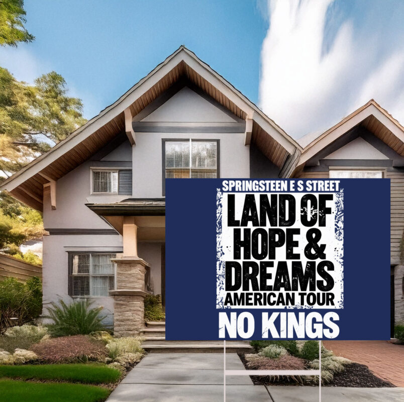 Land Of Hope and Dreams American 2026 Yard Sign