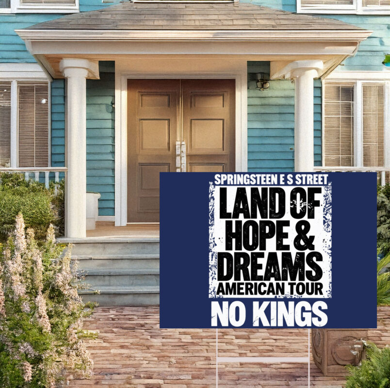 Land Of Hope and Dreams American 2026 Yard Sign