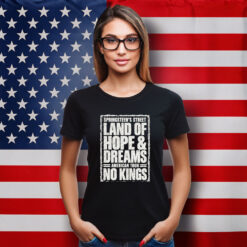 Land of Hope & Dreams No Kings American Tour T-Shirt