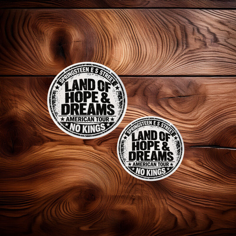 Land of Hope & Dreams No Kings Sticker