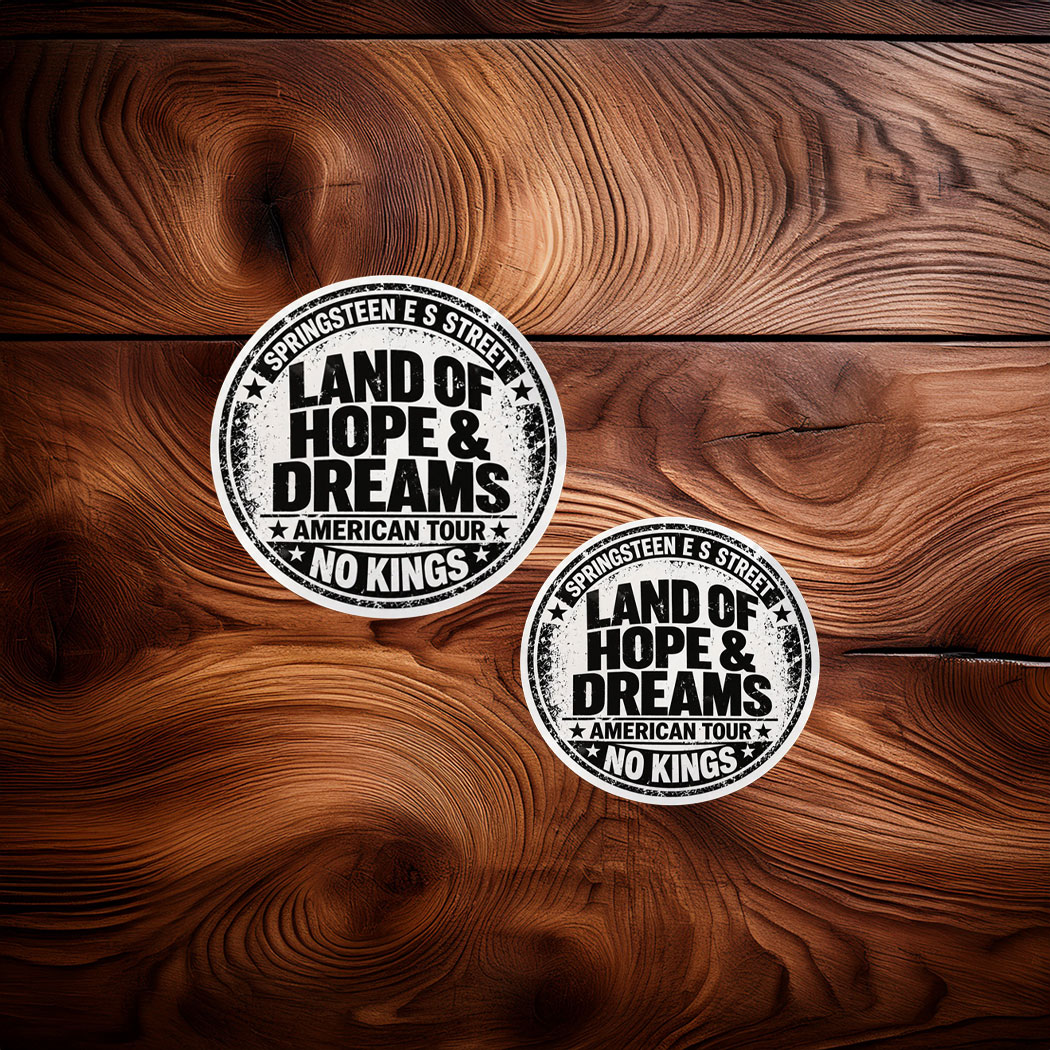 Land of Hope & Dreams No Kings Sticker