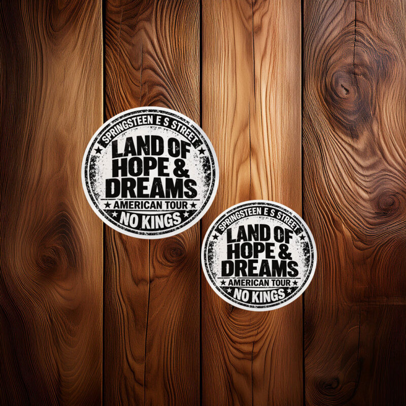 Land of Hope & Dreams No Kings Sticker