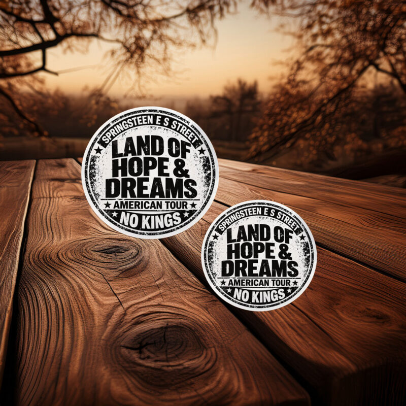 Land of Hope & Dreams No Kings Sticker